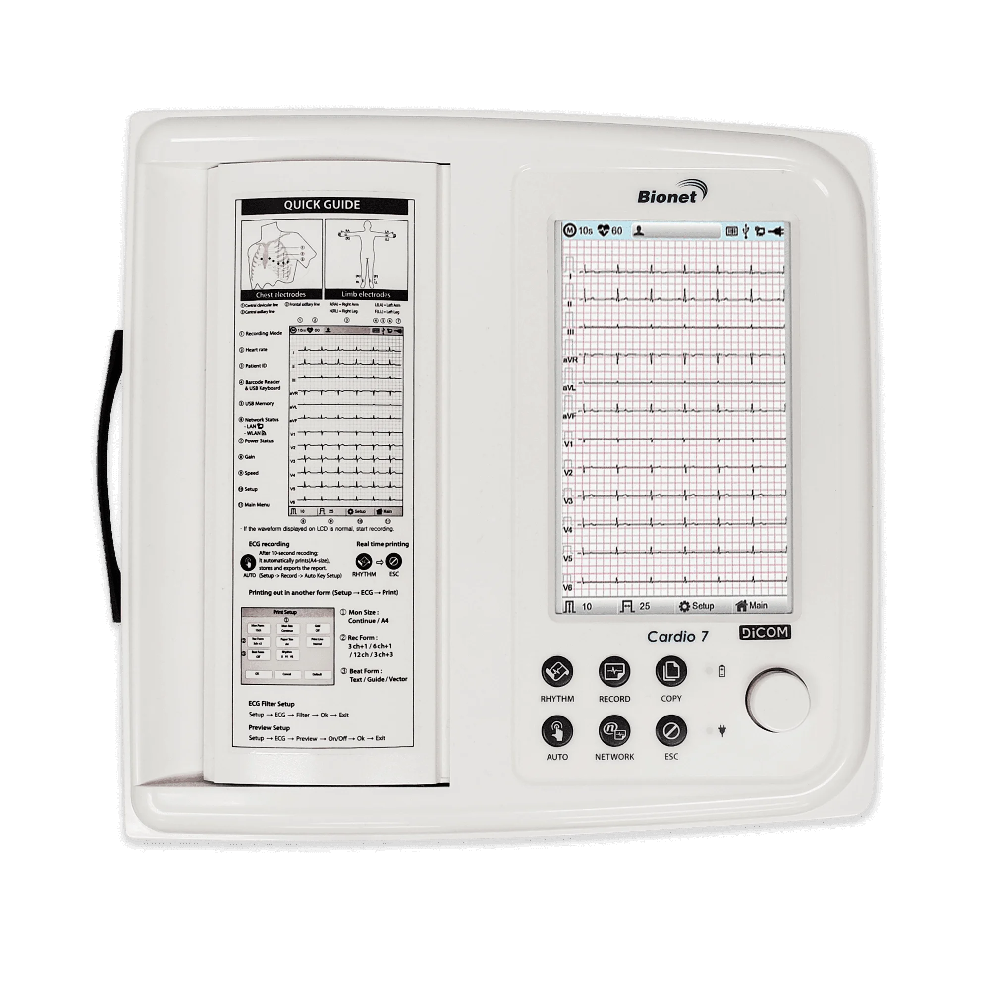 Bionet Cardio 7 ECG Machine