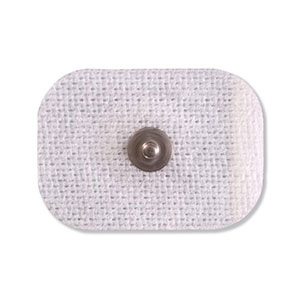 Bio Detek Rectangular White Cloth Medical ECG Electrode