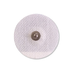 Bio Detek Round White Cloth Adult Monitoring Electrode