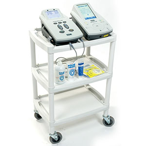 Mettler Electronics Three-Shelf Mobile Cart