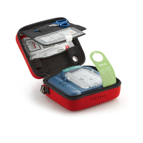 健康・医学 PHILIPS HEARTSTART DEFRIBRILLATOR Heart Start On Site Automated External Defibrillator