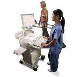 GE Healthcare Case Stress Test System with T-2100 Treadmill (Refurbished)