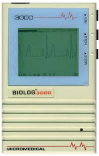 QRS Biolog 3000 Portable ECG Machine