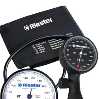 Riester R1 Palm Style Shock-Proof Aneroid Sphygmomanometer
