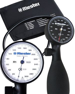 Riester R1 Palm Style Shock-Proof Aneroid Sphygmomanometer