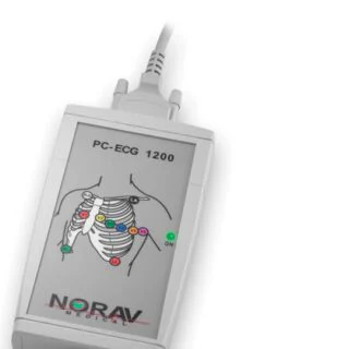 Norav Medical 1200HR High Resolution Model ECG Machine