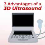 3D ultrasound machine with probes and transducers