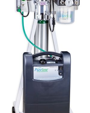 Supera M6000 Mobile Anesthesia Machine With Oxygen Concentrator