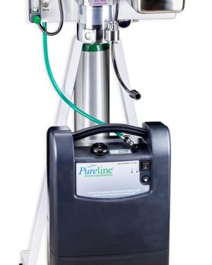 Supera M6100 Mobile Non-Rebreathing Anesthesia Machine With Oxygen Concentrator