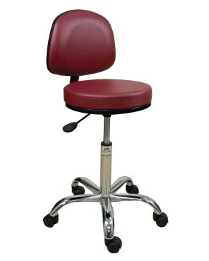 Oakworks Professional Stool w/ Backrest