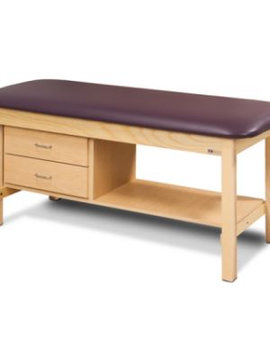 Clinton Flat Top, Classic Series, Treatment Table with Drawers