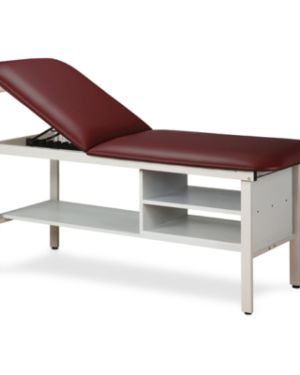 Clinton Alpha Series Treatment Table with Shelving
