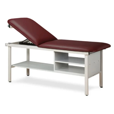 Clinton Alpha Series Treatment Table with Shelving