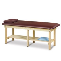 Clinton Classic Series Bariatric Treatment Table with Shelf