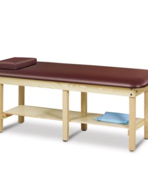 Clinton Classic Series Bariatric Treatment Table with Shelf