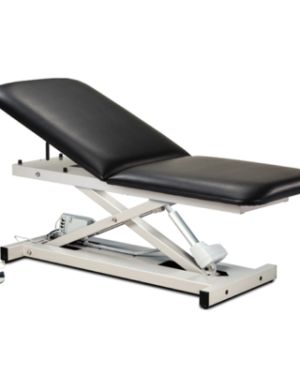 Clinton Power XL 600, Open Base, Power Table with Adjustable Backrest