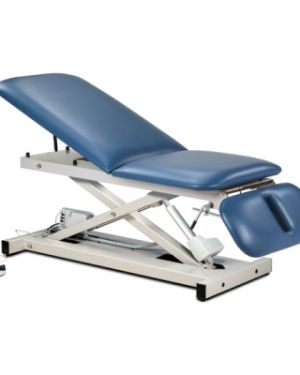 Clinton Power 500, Open Base Power Table with Adjust. Backrest and Drop Section