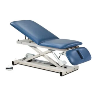 Clinton Power XL 600, Open Base, Power Table with Adjust. Backrest and Drop Section