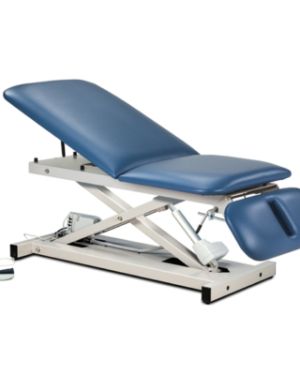 Clinton Power XL 600, Open Base, Power Table with Adjust. Backrest and Drop Section