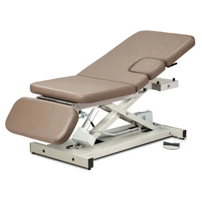 Clinton Open Base, Power Imaging Table with 3 Section Top
