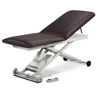Clinton E-Series, Power Table with Adjustable Backrest