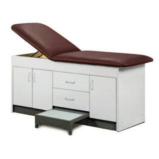 Clinton Step-Up Table with 3-Doors & 2-Drawers