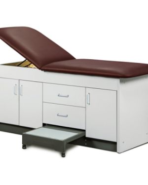 Clinton Step-Up Table with 3-Doors & 2-Drawers