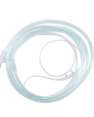 Edan ETCO2 Divided Sampling Cannula, Adult Cannula with 7′ O2 and 7′ CO2 Line