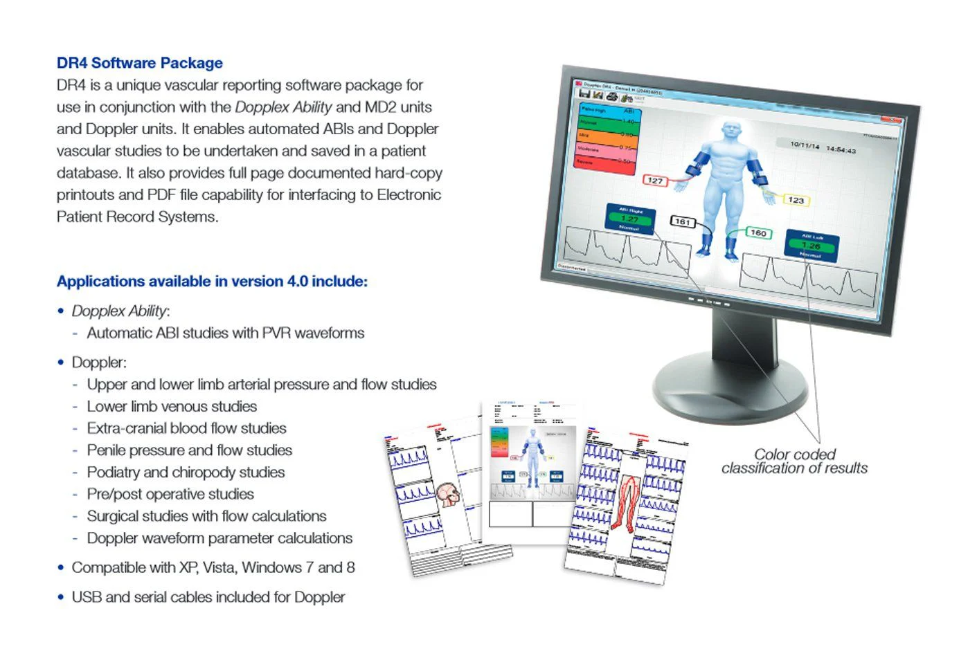 Huntleigh Dopplex DR4 Patient Record Software