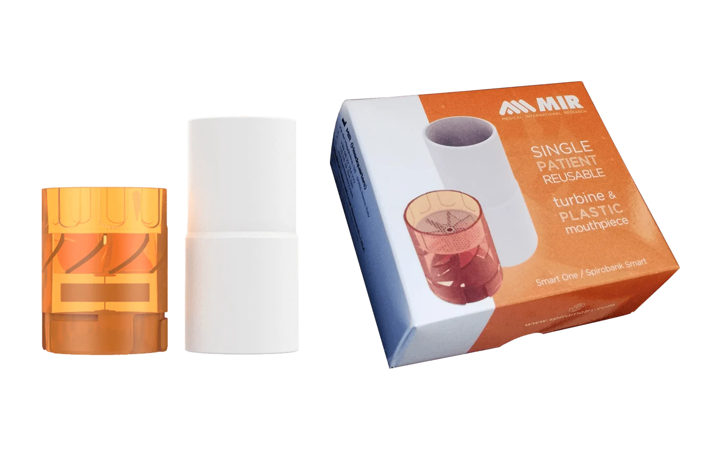 MIR Single Patient Reusable Turbine and Mouthpiece