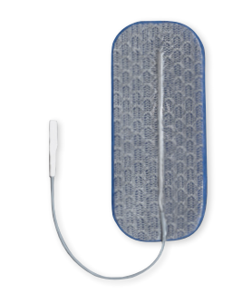 Dura-Stick Premium Self-Adhesive Electrodes 1.5” x 3.5” Rectangle Blue Gel
