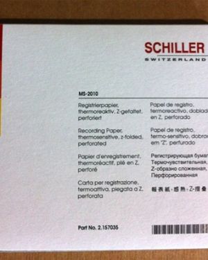 Schiller Pack of chart paper for MS-2010