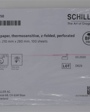 Pack of recording paper for AT-102, AT-102 G2, CS-200 Excellence