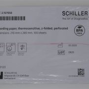Schiller Case of recording paper for AT-102, AT-102 G2, CS-200