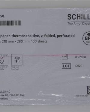 Schiller Case of recording paper for AT-102, AT-102 G2, CS-200