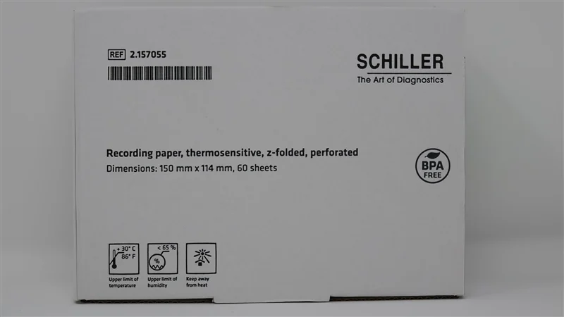 Schiller Thermal chart paper for FT-1