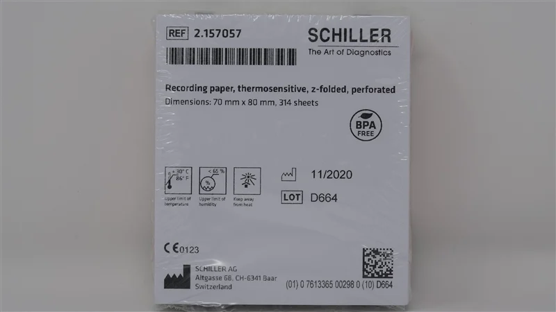 Schiller Pack of recording paper for AT-101