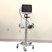 Schiller SG Rolling Stand with Basket for Cardiovit FT-1 without Rubber case adpater for FT-1