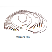 GE Healthcare ECG Leadwire Set, Gold-plated, Base 10, Banana, AHA, 1/pack