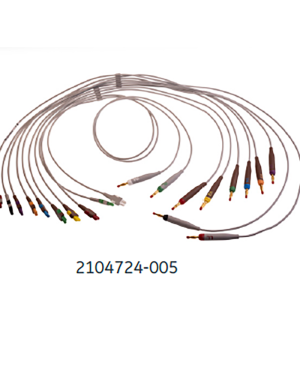 GE Healthcare ECG Leadwire Set, Gold-plated, Base 10, Banana, AHA, 1/pack