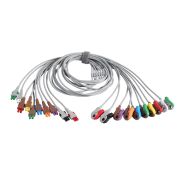 GE Healthcare ECG Leadwire Set – Base 10 Grabber – AHA, 1/pack