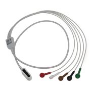 GE Healthcare SEER 1000 Leadwire set, 5 leadwire, 2 CH, AHA, 41 in./105 cm, 1/pack