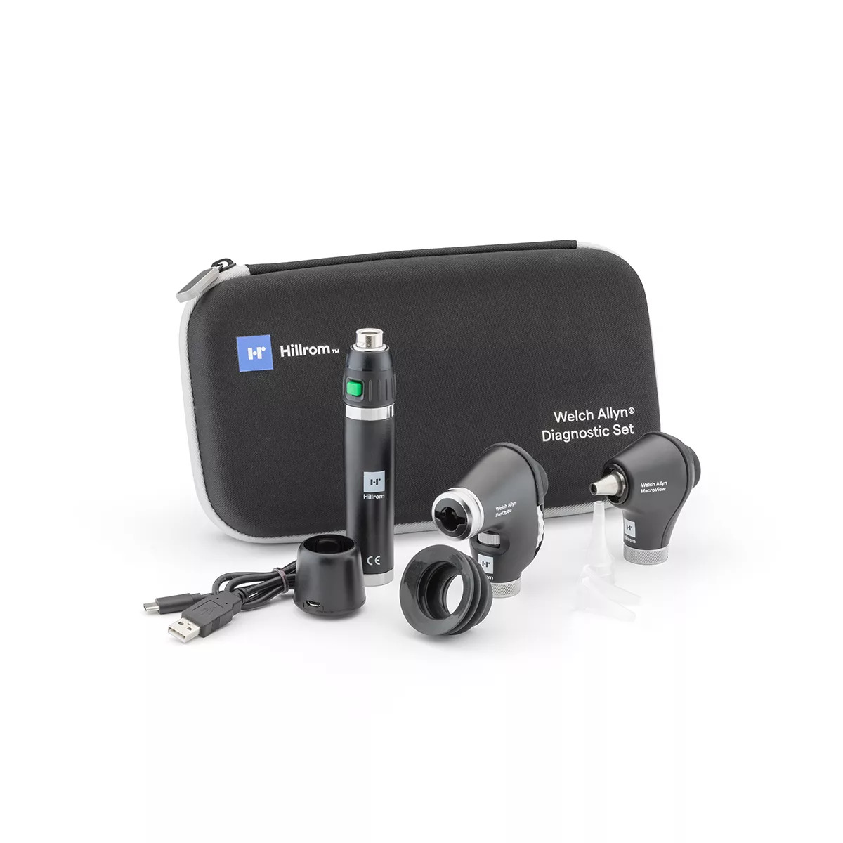 Kit Otoscope Ophthalmoscope Welch Allyn MIL 7199 - Pleine Taille - Neuf USA