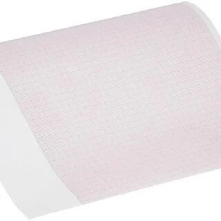 Mortara 9100-029-50 Thermal Paper Roll with Header Full Size for ELI/Burdick 230, 8/27" x 840" Size (Pack of 12)