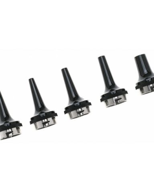 Riester Reusable ear specula, Pack of 10 pcs. black for Pen-scope, Ri-mini, Ri-scope L1/L2, E-scope