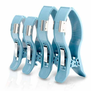 Edan Adult Reusable Limb Clamp Electrodes (4 PCS/set, 4mm ECG cable)