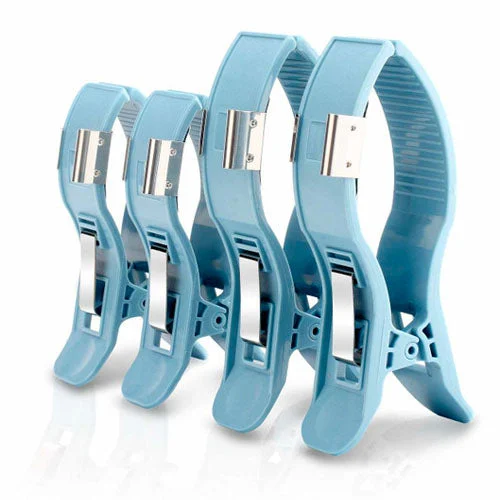Edan Adult Reusable Limb Clamp Electrodes (4 PCS/set, 4mm ECG cable)