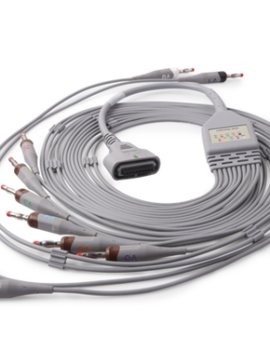 Edan ECG Cable (ф4mm, banana connector, AHA) 01.57.471279
