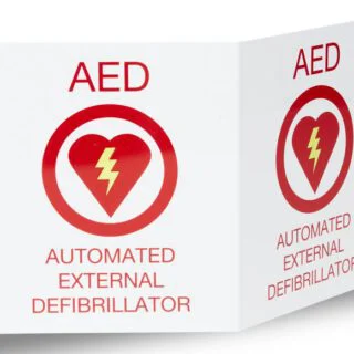 ZOLL AED Plus 3-D Wall Sign