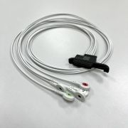 Schiller 5-wire patient cable push-button 82cm for medilogAR